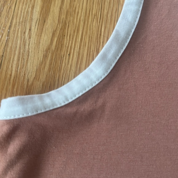 Tilly's Rust and Cream Contrast Tank - Picture 4 of 4